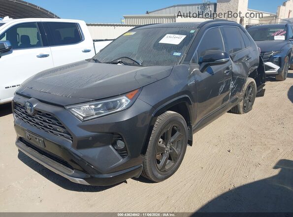 JTME6RFV9LD502255 2020 TOYOTA RAV4 HYBRID Gray Przód lewy