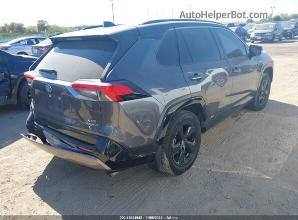 JTME6RFV9LD502255 2020 TOYOTA RAV4 HYBRID Gray Tył prawy