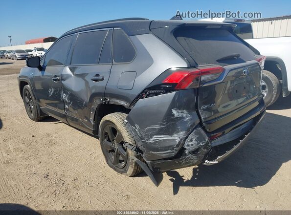 JTME6RFV9LD502255 2020 TOYOTA RAV4 HYBRID Gray Tył lewy