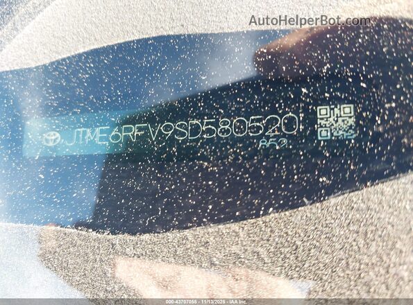 JTME6RFV9SD580520 2025 TOYOTA RAV4 HYBRID Blue Widok komory silnika