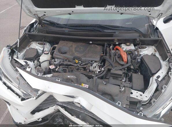 JTME6RFVXMJ005217 2021 TOYOTA RAV4 HYBRID Белый Вид сзади