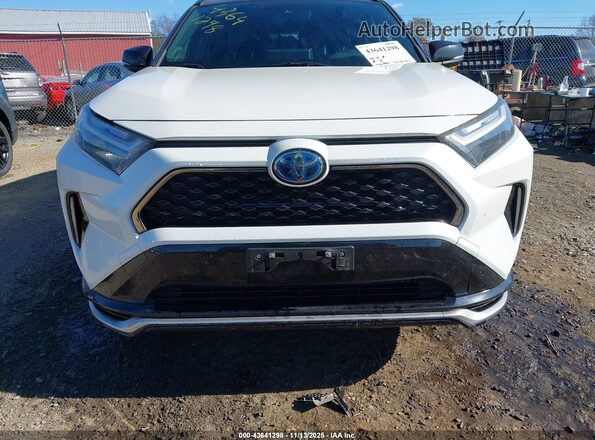 JTMEB3FV0ND086320 2022 TOYOTA RAV4 PRIME White Vista del cuadro de instrumentos