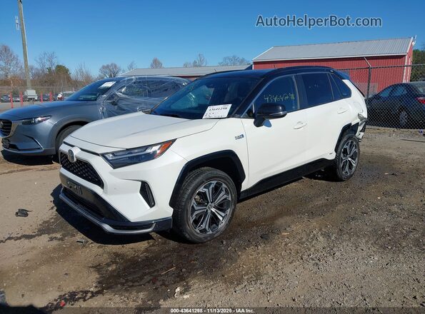 JTMEB3FV0ND086320 2022 TOYOTA RAV4 PRIME White Vista tres cuartos delantera izquierda