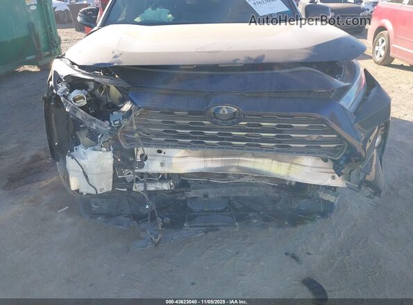 JTMEWRFV8KD502424 2019 TOYOTA RAV4 HYBRID Blue Vista frontal