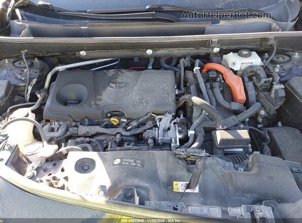 JTMEWRFV8KD502424 2019 TOYOTA RAV4 HYBRID Blue Vista trasera