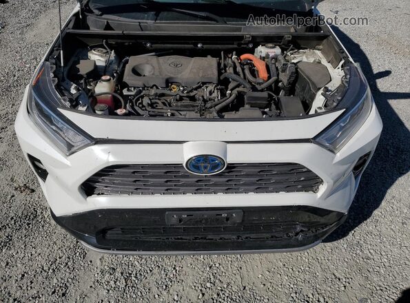 JTMEWRFVXLD547365 2020 TOYOTA RAV4 White Engine compartment view