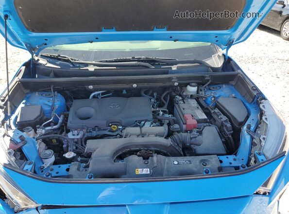 JTMF1RFV0LD067595 2020 TOYOTA LE Blue Շարժիչի բաժամունքի տեսք