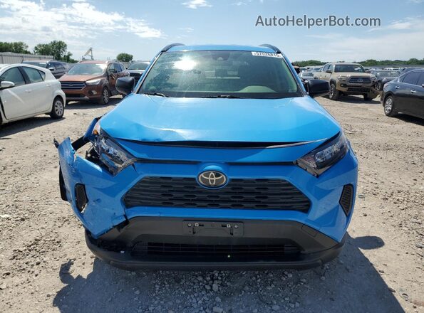 JTMF1RFV0LD067595 2020 TOYOTA LE Blue Դիմացի տեսք
