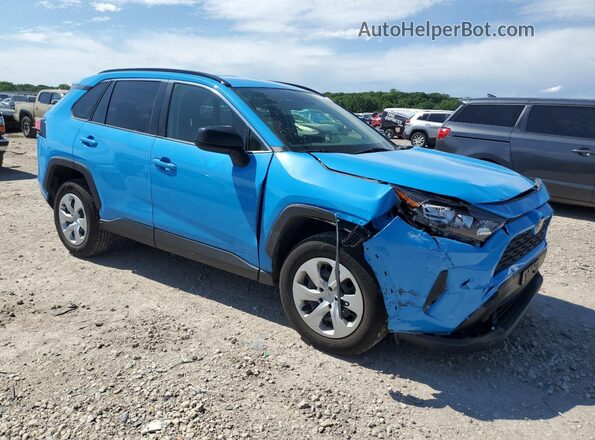 JTMF1RFV0LD067595 2020 TOYOTA LE Blue Առջևի աջ