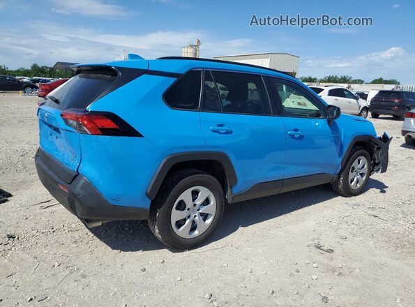JTMF1RFV0LD067595 2020 TOYOTA LE Blue Հետևի աջ