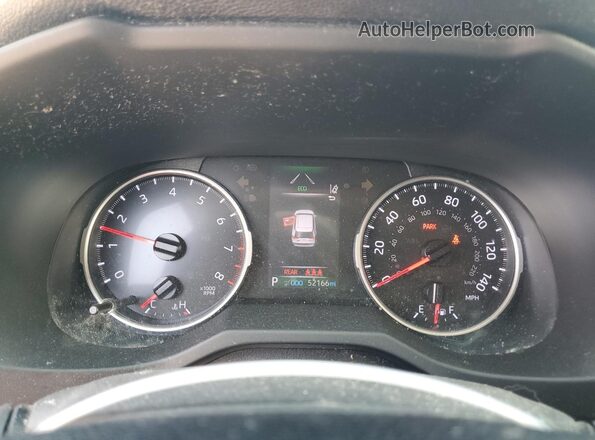 JTMF1RFV0LD067595 2020 TOYOTA LE Blue Սարքավորումների վահանակի տեսք