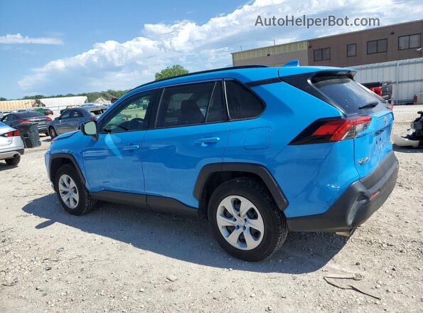 JTMF1RFV0LD067595 2020 TOYOTA LE Blue Հետևի ձախ