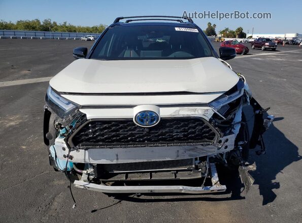 JTMFB3FV1ND085794 2022 TOYOTA RAV4 Белый Вид спереди
