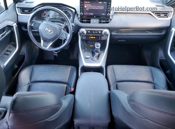 JTMFB3FV6ND088089 2022 TOYOTA RAV4 White Widok deski rozdzielczej