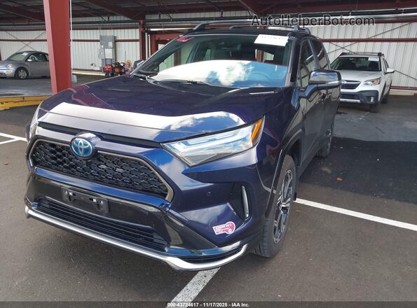 JTMFB3FVXRD210278 2024 TOYOTA RAV4 PRIME Dark Blue Передняя левая четверть