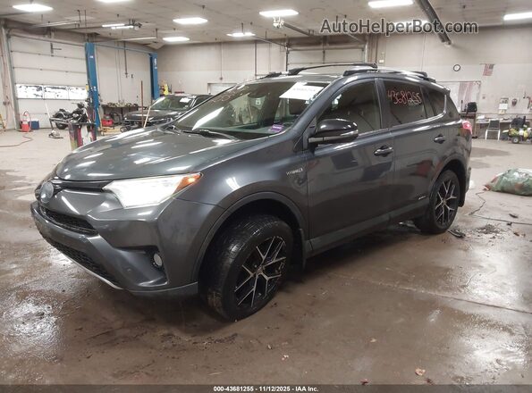 JTMJJREV4HD080725 2017 TOYOTA RAV4 HYBRID Gray Front left