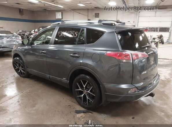 JTMJJREV4HD080725 2017 TOYOTA RAV4 HYBRID Gray Rear left