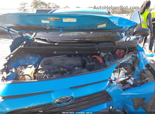 JTML6RFV8MD503373 2021 TOYOTA LE Blue Հետևի տեսք