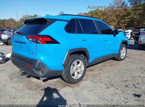 JTML6RFV8MD503373 2021 TOYOTA LE Blue Հետևի աջ