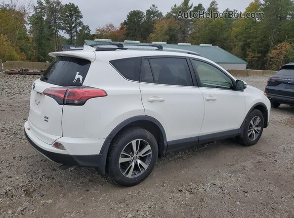 JTMRFREV1JJ243374 2018 TOYOTA RAV4 Белый Задняя правая четверть