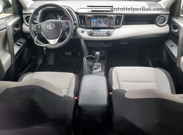 JTMRFREV1JJ243374 2018 TOYOTA RAV4 Белый Вид панели приборов