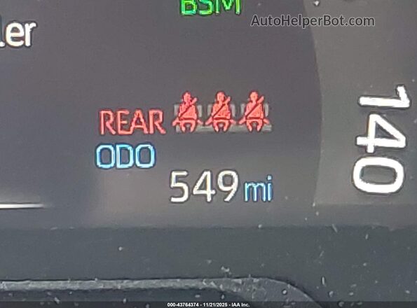 JTMRWRFV7SJ078642 2025 TOYOTA LE Blue 