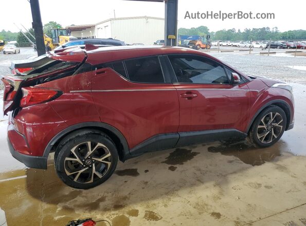 JTNKHMBX3J1007003 2018 TOYOTA LE Burgundy Задня права чверть