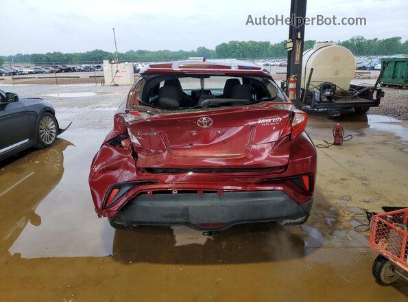 JTNKHMBX3J1007003 2018 TOYOTA LE Burgundy Вид ззаду