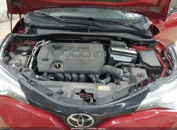 JTNKHMBX5N1135992 2022 TOYOTA C-HR Red Հետևի տեսք