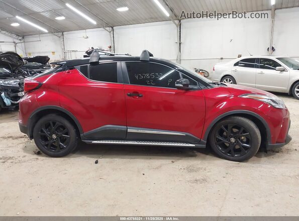 JTNKHMBX5N1135992 2022 TOYOTA C-HR Red Սալոնի 360 աստիճան տեսք