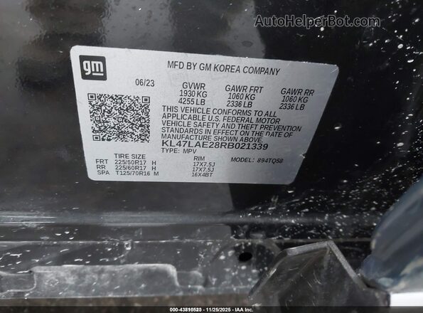 KL47LAE28RB021339 2024 BUICK OTHER Black Вид підкапотного простору