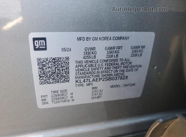 KL47LAEP2SB037828 2025 BUICK OTHER Silver 