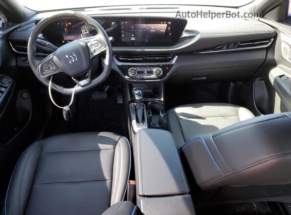 KL47LBE29RB218901 2024 BUICK OTHER White Вид панелі приладів