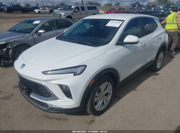 KL4AMBS21RB077572 2024 BUICK ENCORE White Передня ліва чверть