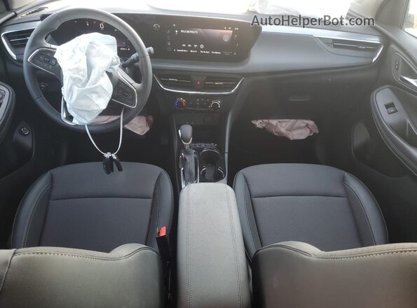 KL4AMBSP0SB028820 2025 BUICK ENCORE Black Dashboard view