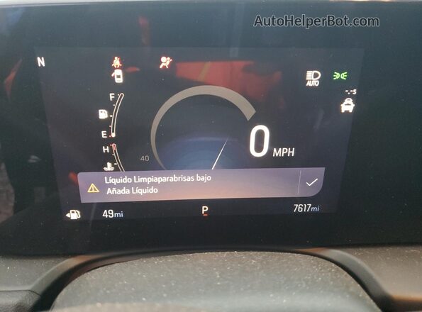 KL4AMCSL6RB046090 2024 BUICK ENCORE Black Вид щитка приладів