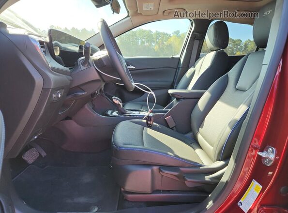 KL4AMDSL1SB125730 2025 BUICK ENCORE Темно-бордовый Вид салона спереди