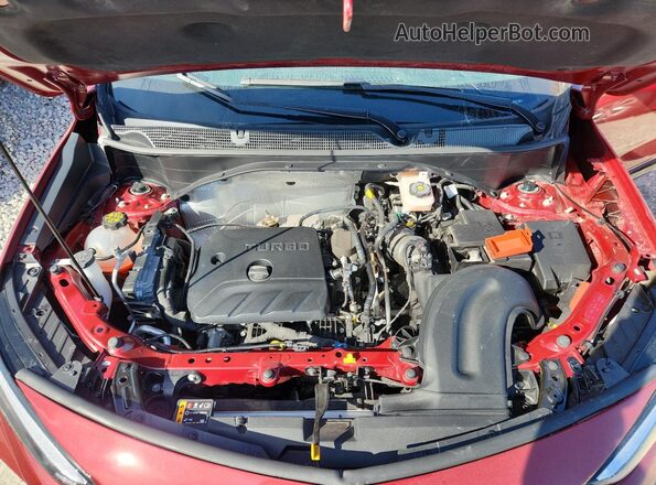 KL4AMDSL1SB125730 2025 BUICK ENCORE Темно-бордовый Вид подкапотного пространства