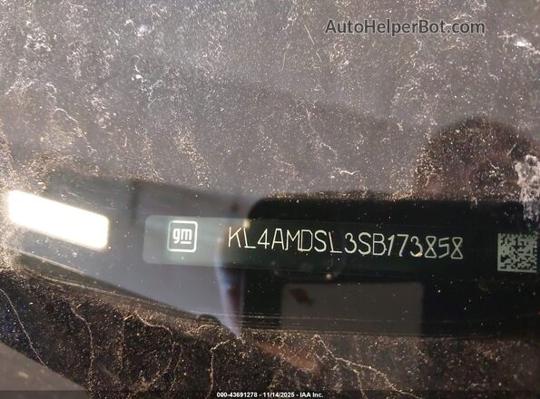 KL4AMDSL3SB173858 2025 BUICK ENCORE Серый Вид подкапотного пространства
