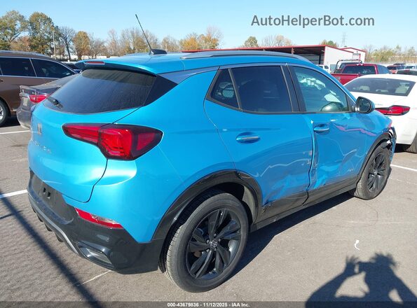 KL4AMDSL4SB151982 2025 BUICK ENCORE Синий Задняя правая четверть