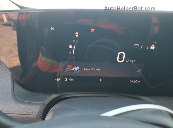 KL4AMDSLXSB161951 2025 BUICK ENCORE Blue Вид щитка приладів