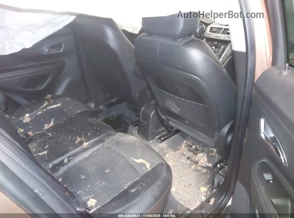 KL4CJASB1GB528024 2016 BUICK ENCORE Brown Widok naklejki z numerem VIN