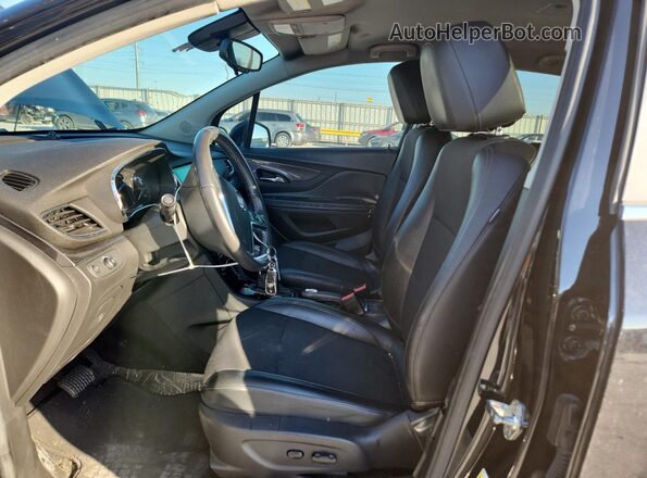 KL4CJASB1JB715206 2018 BUICK ENCORE Black Front interior view