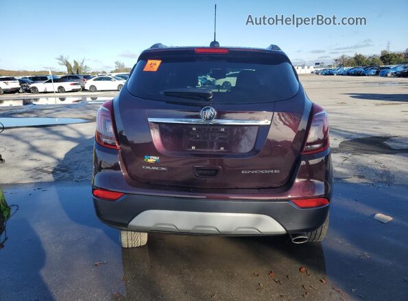 KL4CJASB2HB239638 2017 BUICK ENCORE Burgundy Вид ззаду