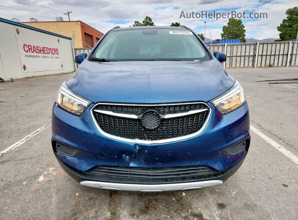KL4CJASB2LB006884 2020 BUICK ENCORE Blue Вид спереду