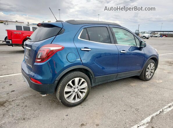KL4CJASB2LB006884 2020 BUICK ENCORE Blue Задня права чверть