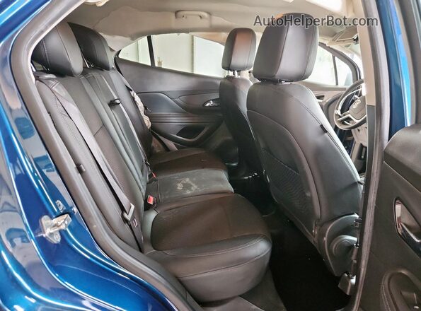 KL4CJASB2LB006884 2020 BUICK ENCORE Blue Вид задніх сидінь