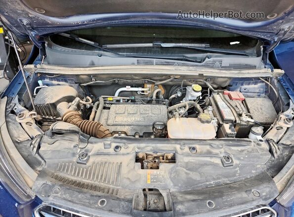 KL4CJASB2LB006884 2020 BUICK ENCORE Blue Вид задньої частини салону