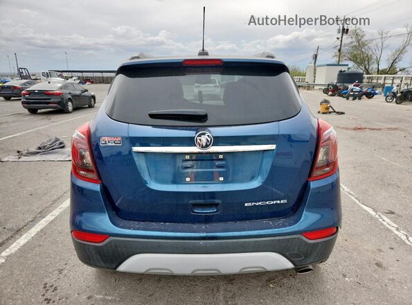 KL4CJASB2LB006884 2020 BUICK ENCORE Blue Вид ззаду