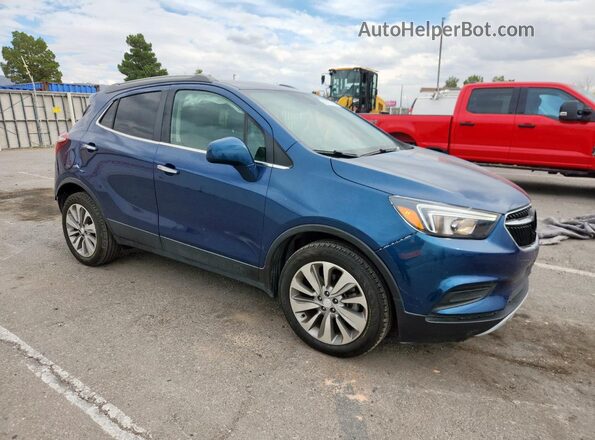 KL4CJASB2LB006884 2020 BUICK ENCORE Blue Передня права чверть
